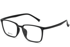 Rectangular Black TR90 Glasses #BS0620-0344
