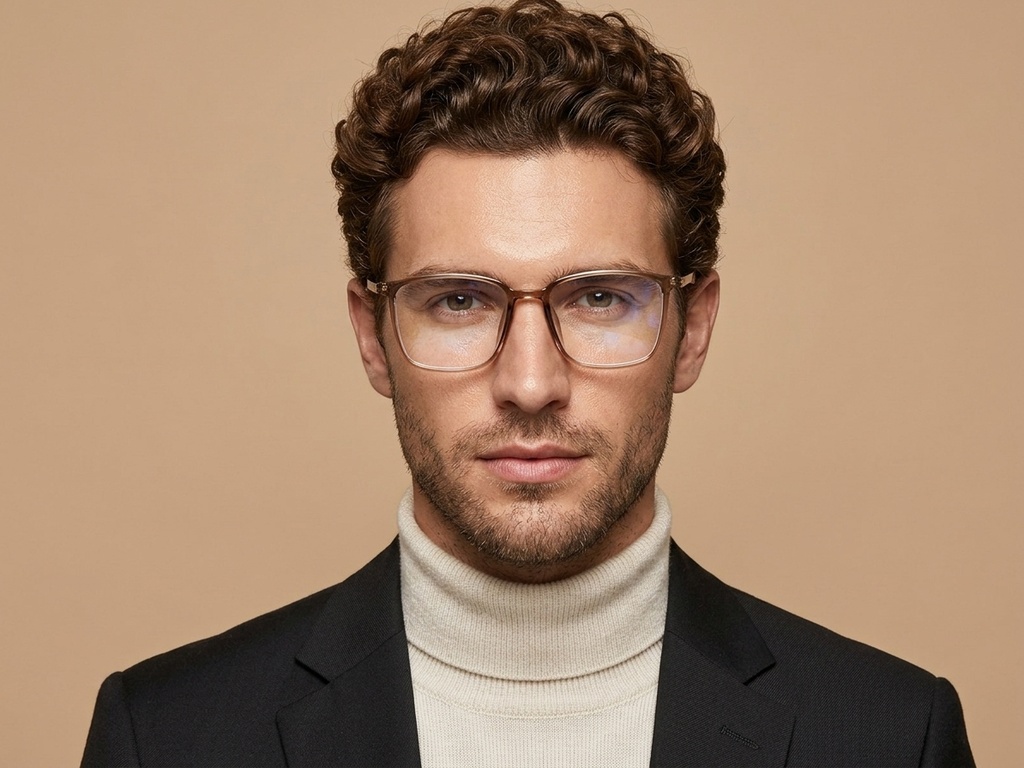 BS0620-0346_Brown_Rectangular_TR90_Glasses_corner-tryon_male