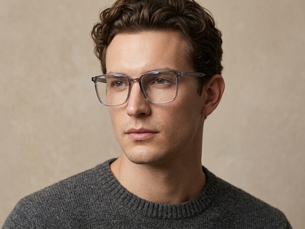 BS0620-0347_Grey_Rectangular_TR90_Glasses_corner-tryon_male