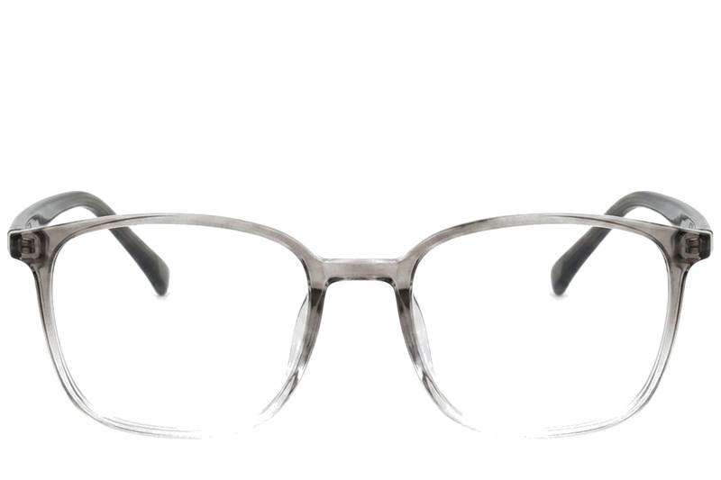 BS0620-0348_Grey_Rectangular_TR90_Glasses_corner-front