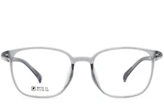 BS0620-0349_Grey_Rectangular_TR90_Glasses_front