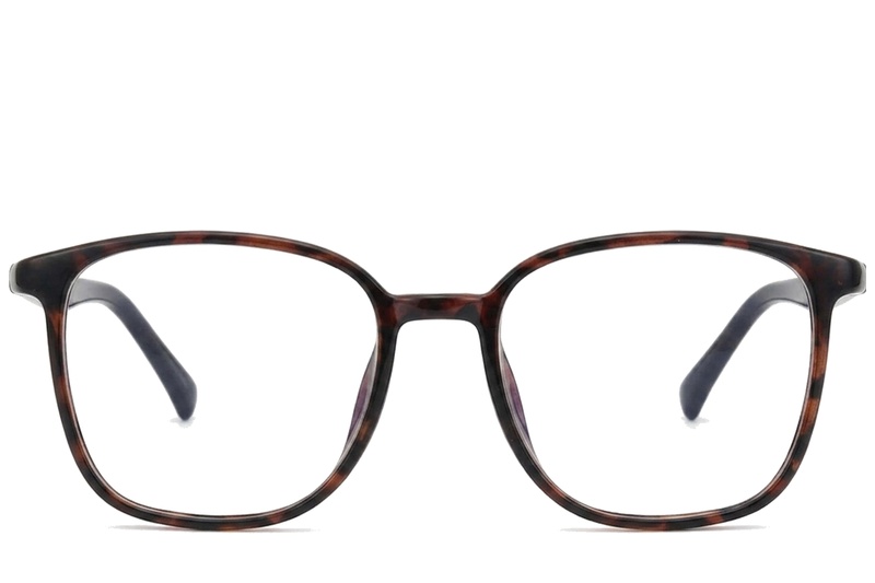 BS0620-0350_Tortoiseshell_Rectangular_TR90_Glasses_corner-front