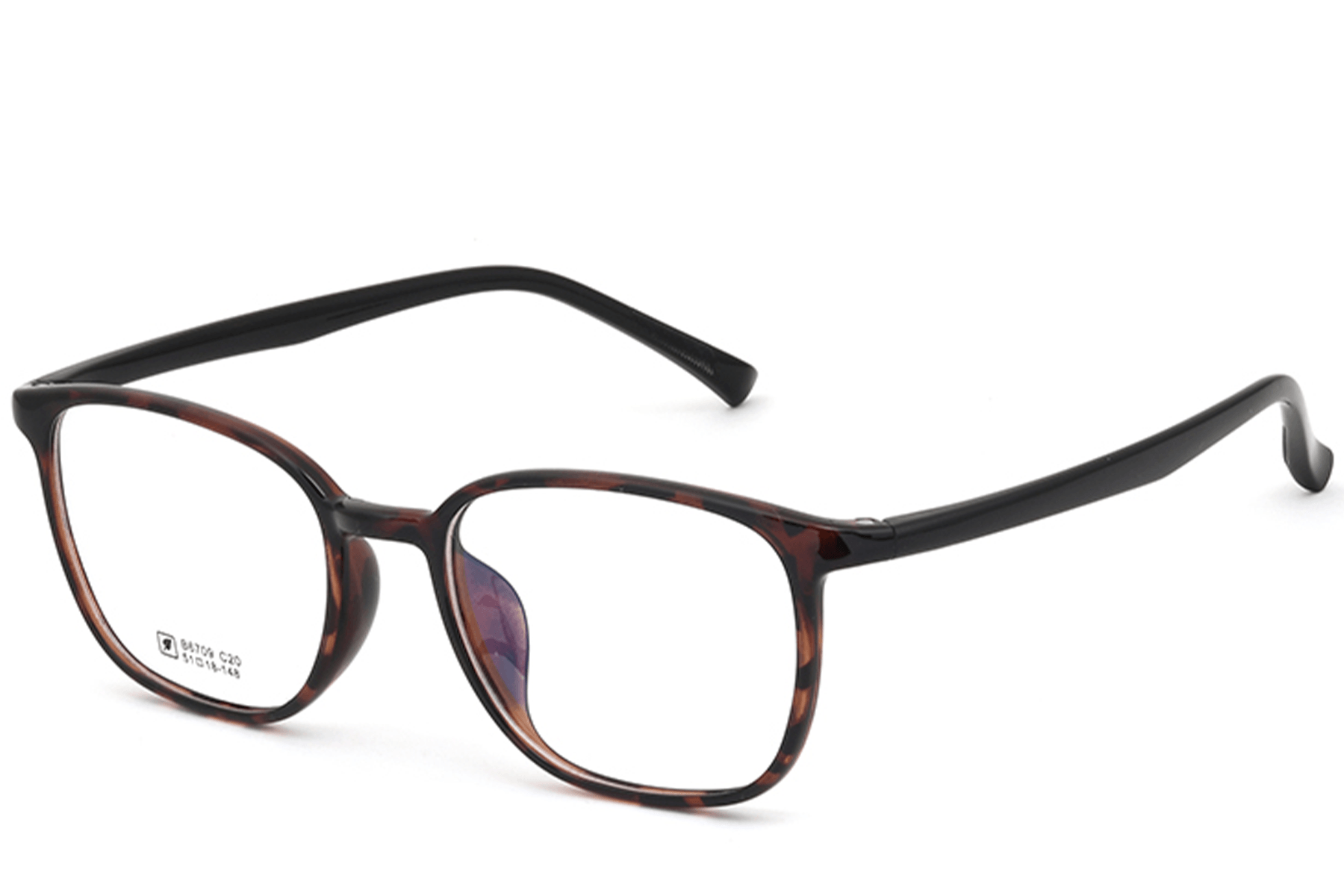 BS0620-0350_Tortoiseshell_Rectangular_TR90_Glasses_corner
