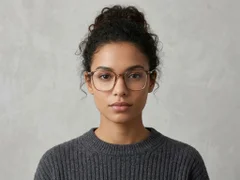 BS0620-0353_Brown_Rectangular_TR90_Glasses_corner-tryon_female