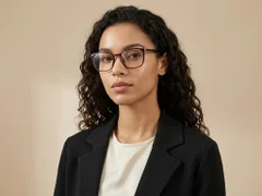 BS0620-0356_Tortoiseshell_Rectangular_TR90_Glasses_corner-tryon_female