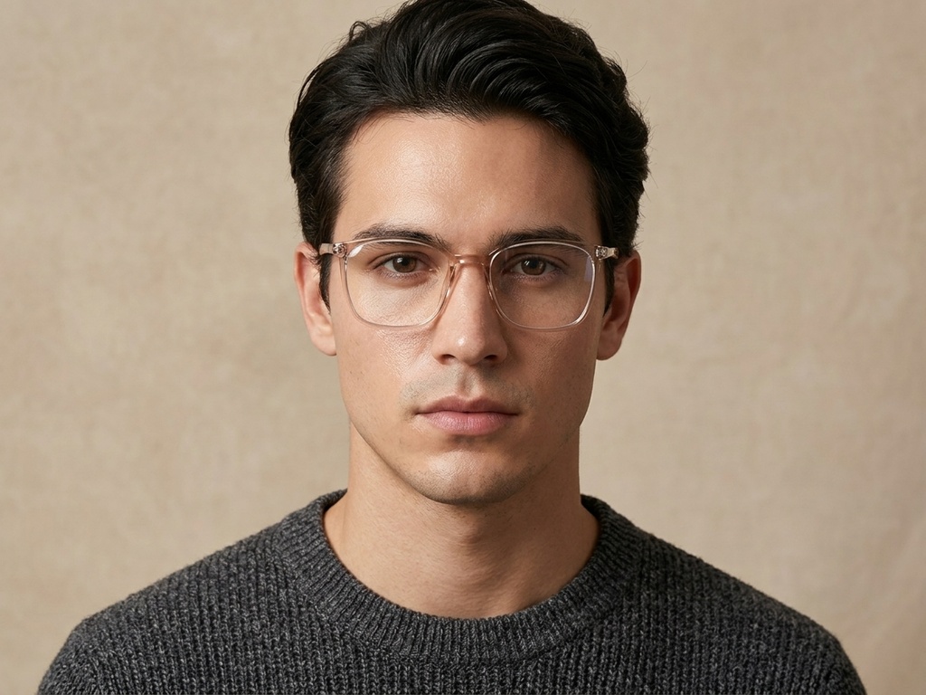 BS0620-0357_Orange_Rectangular_TR90_Glasses_corner-tryon_male