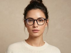 BS0620-0359_Black_Rectangular_TR90_Glasses-tryon_female