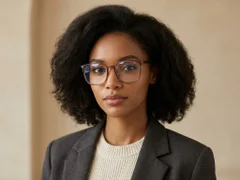 BS0620-0360_Brown_Rectangular_TR90_Glasses_corner-tryon_female