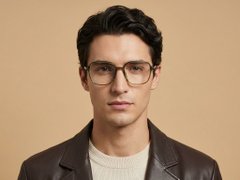 BS0620-0364_Green_Rectangular_TR90_Glasses_corner-tryon_male