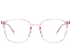BS0620-0370_Pink_Rectangular_TR90_Glasses_corner-front