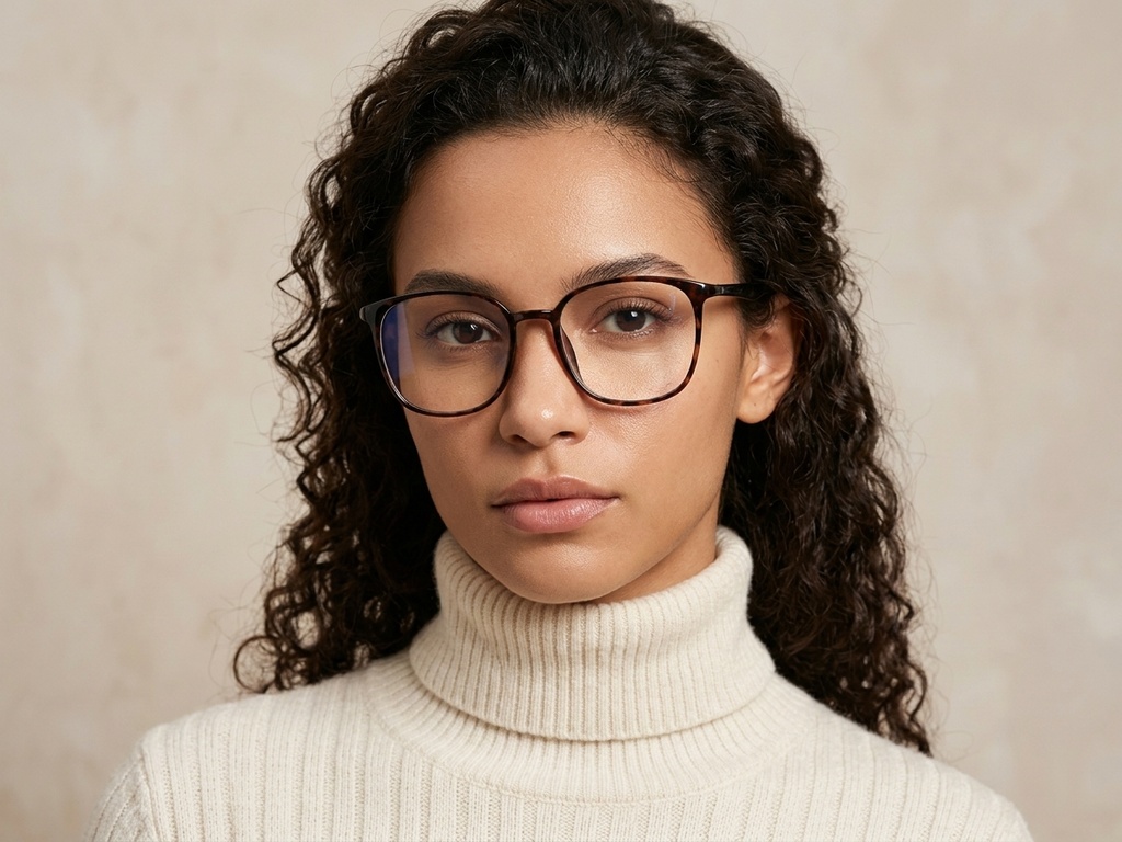 BS0620-0372_Tortoiseshell_Rectangular_TR90_Glasses_corner-tryon_female