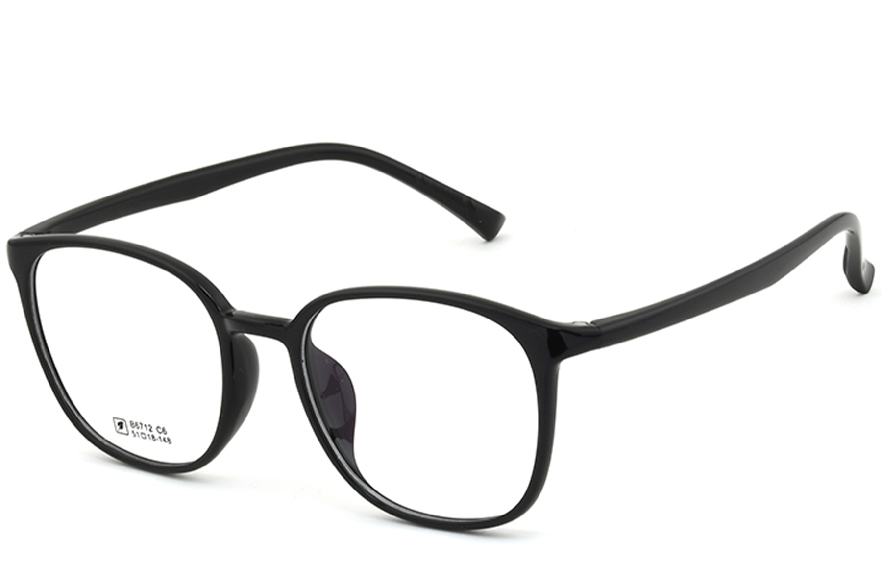 BS0620-0374_Black_Rectangular_TR90_Glasses_corner