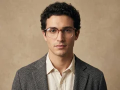 BS0620-0375_Brown_Rectangular_TR90_Glasses-tryon_male