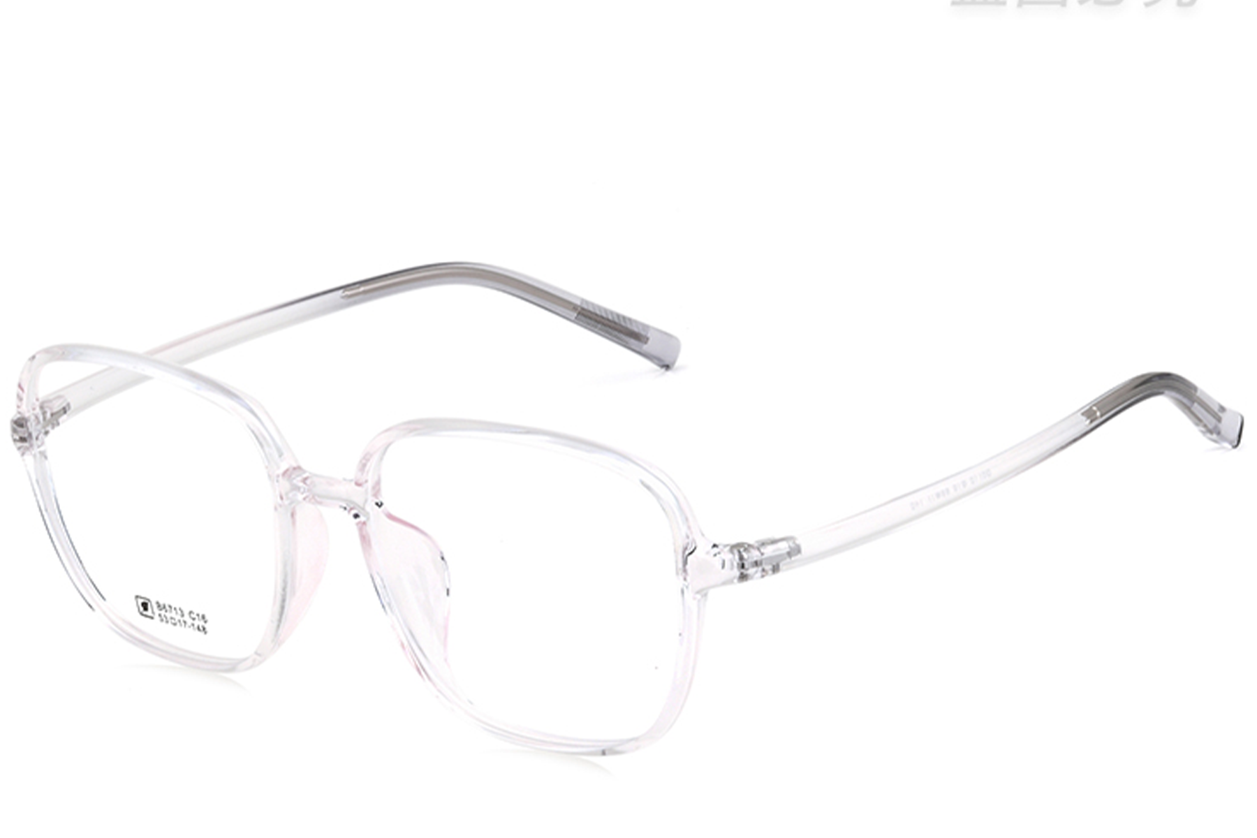 BS0620-0376_Transparent_Rectangular_TR90_Glasses_corner