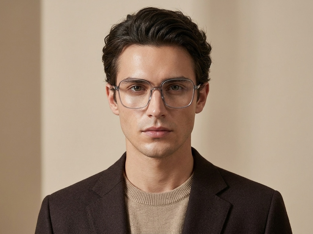 BS0620-0377_Grey_Rectangular_TR90_Glasses_corner-tryon_male