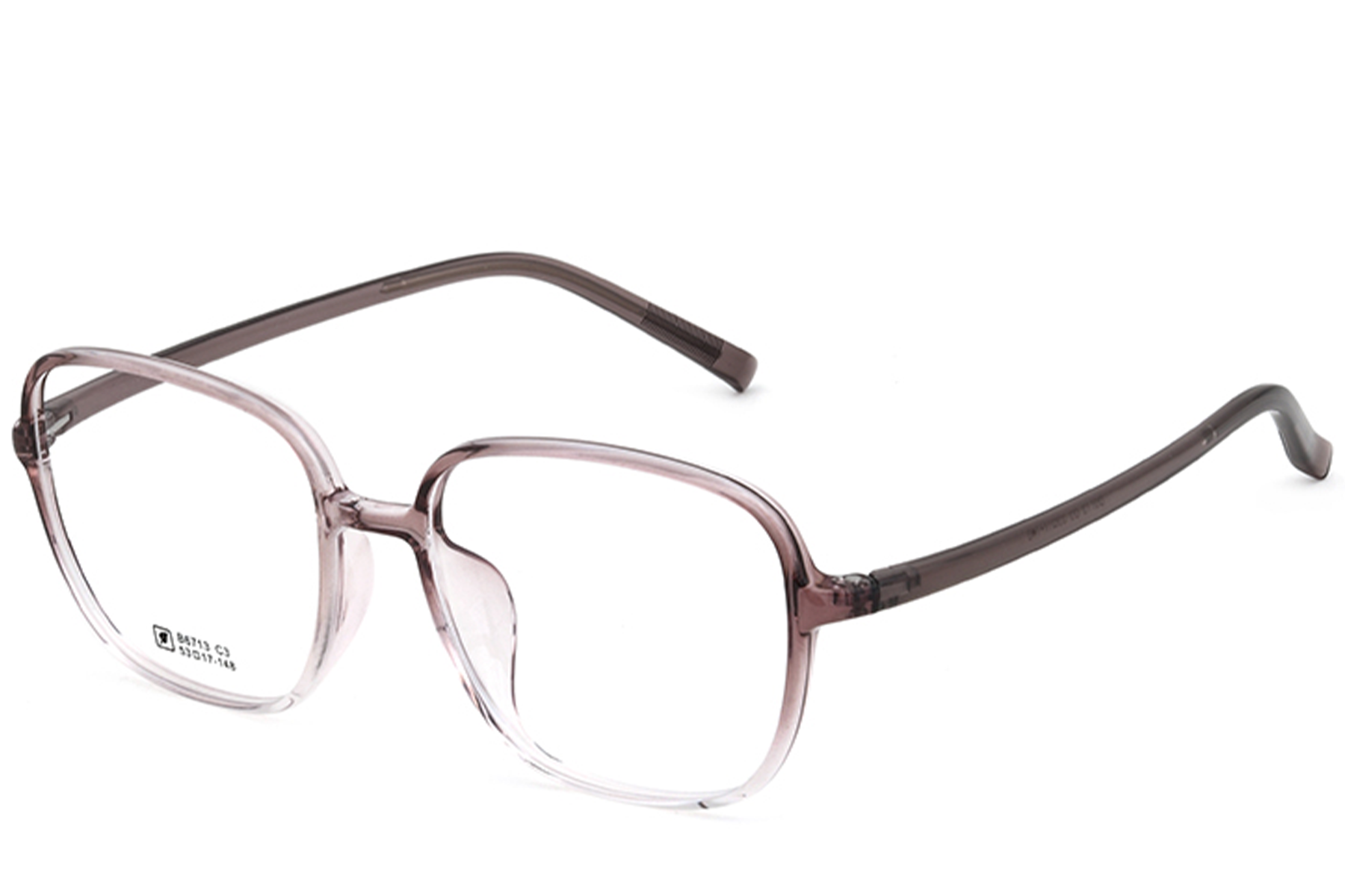 Rectangular Brown TR90 Glasses #BS0620-0379