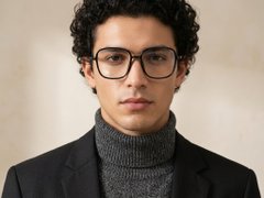BS0620-0380_Black_Rectangular_TR90_Glasses_corner-tryon_male