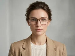 BS0620-0381_Brown_Rectangular_TR90_Glasses_corner-tryon_female
