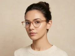 BS0620-0382_Brown_Oval_TR90_Glasses_corner-tryon_female