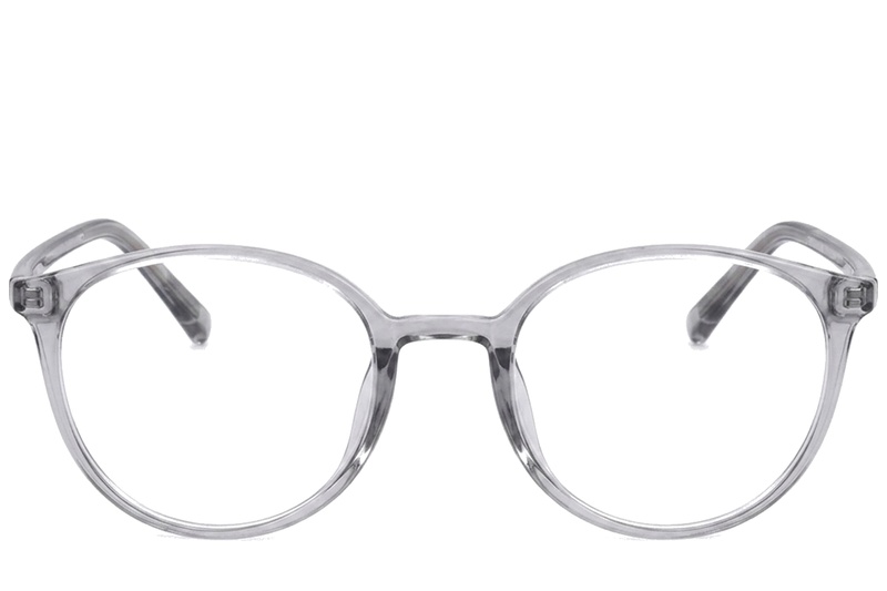 BS0620-0384_Grey_Oval_TR90_Glasses_corner-front