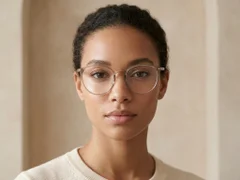BS0620-0388_Brown_Oval_TR90_Glasses-tryon_female