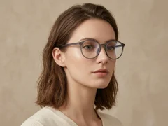 BS0620-0392_Grey_Oval_TR90_Glasses_corner-tryon_female