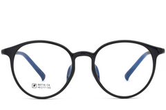 BS0620-0393_Black_Oval_TR90_Glasses_front