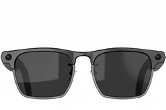 (PRE-ORDER) G3 Semi-rimless Black TR90 Smart AI Sunglasses #BS0705-0007