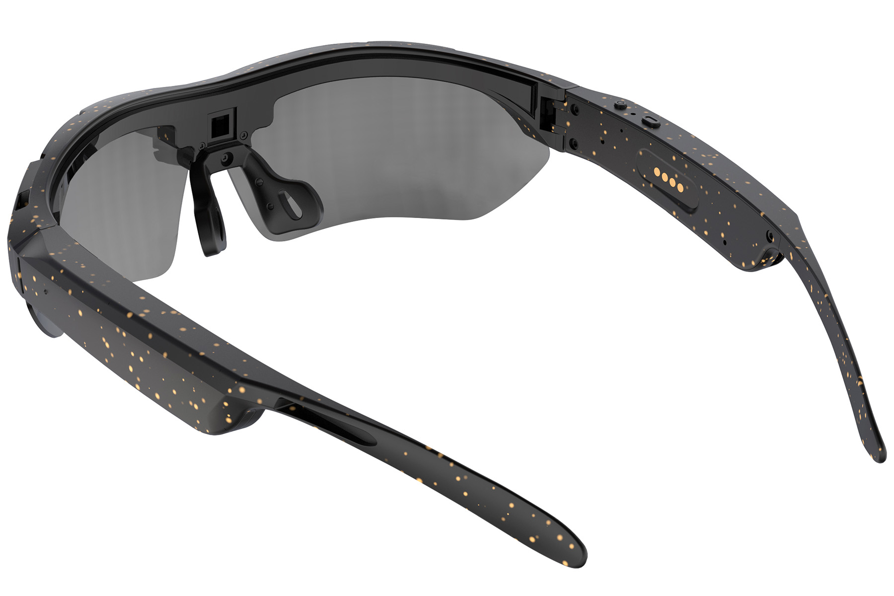 (PRE-ORDER) G6 Semi-rimless Black TR90 Smart AI Sunglasses #BS0705-0009