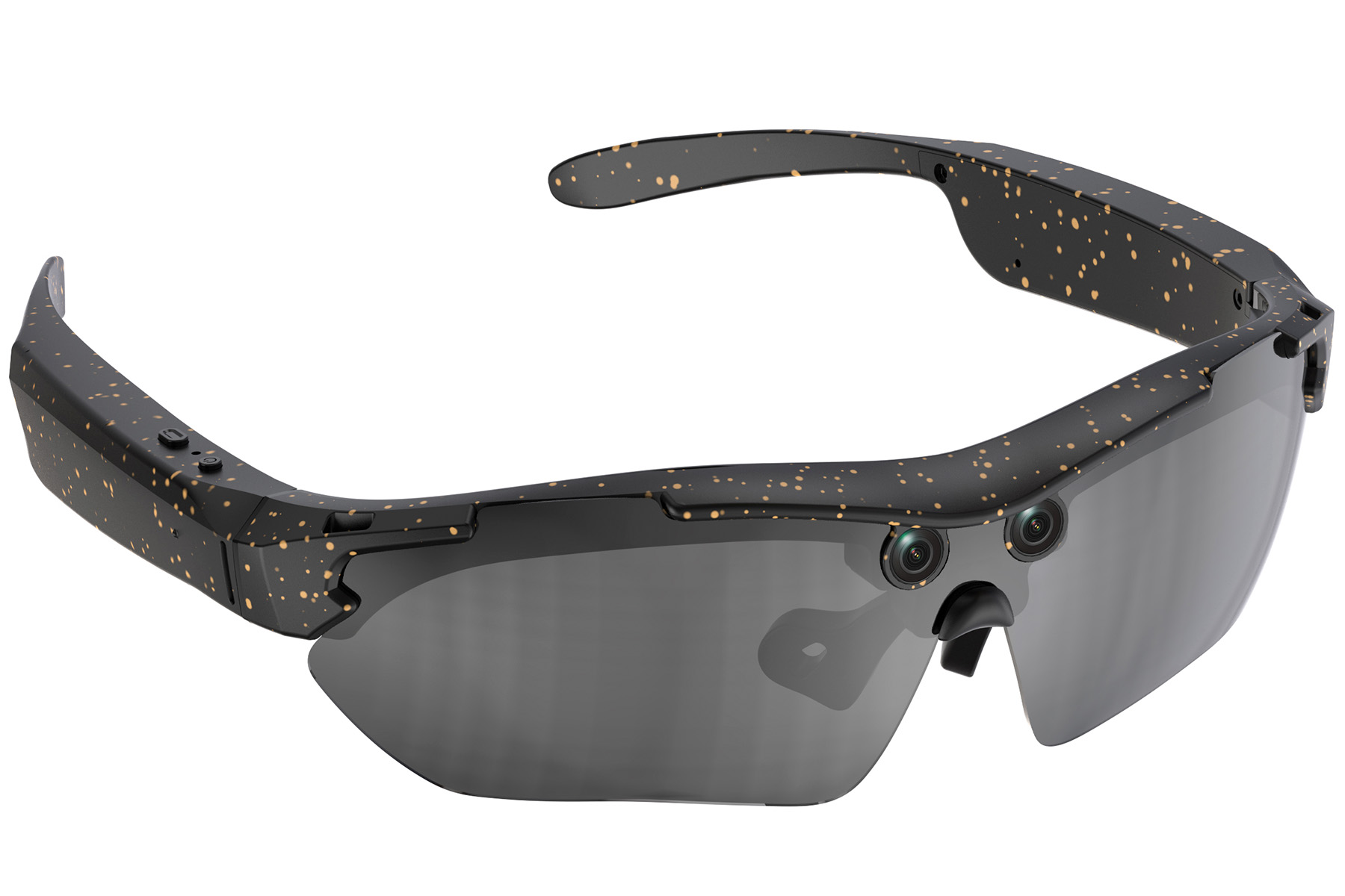 (PRE-ORDER) G6 Semi-rimless Black TR90 Smart AI Sunglasses #BS0705-0009