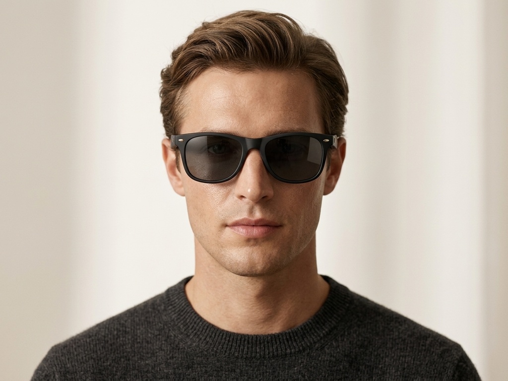 BS0705-0011_BL30_Black_Plastic_Smart_Glasses-tryon_male
