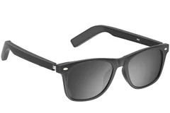Lunettes de soleil intelligentes BL30 en plastique noir #BS705-0011