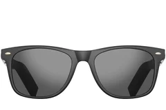 Lunettes de soleil intelligentes BL30 en plastique noir #BS705-0011