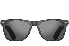 Lunettes de soleil intelligentes BL30 en plastique noir #BS705-0011