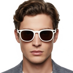 BS0705-5002_Cream_Rectangular_TR90_Smart_AI_Glasses_model