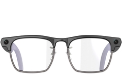 BS0705-5003_Grey_Semi-rimless_TR90_Smart_AI_Glasses_front