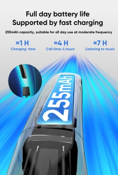 (PRE-ORDER) G3 Semi-rimless Black TR90 Smart AI Sunglasses #BS0705-0007