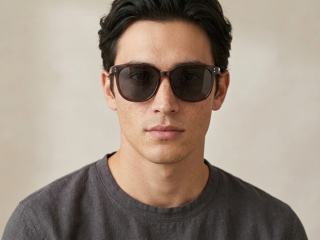 BS0824-0005_Brown_Oval_TR90_Sunglasses-tryon_male