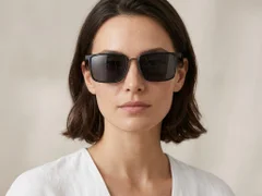 BS0824-0017_Black_Rectangular_Metal_Sunglasses-tryon_female