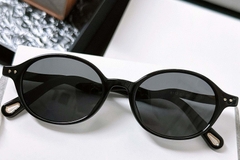 BS0824-0021_Black_Oval_TR90_Sunglasses_front