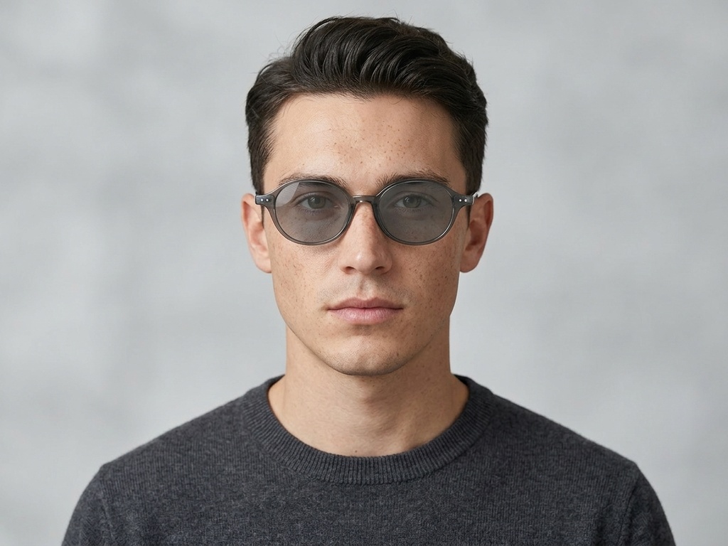 BS0824-0023_Grey_Oval_TR90_Sunglasses-tryon_male