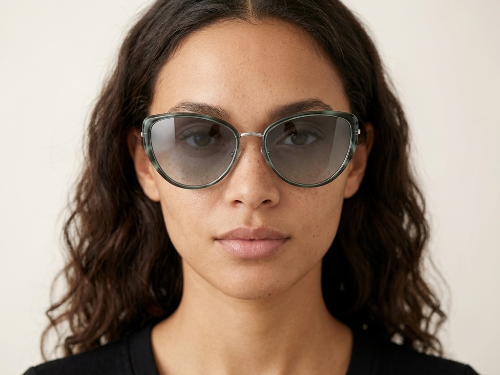 BS0824-0029_Green_Butterfly_TR90_Sunglasses-tryon_female
