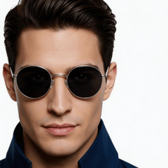bs0824-0033_golden_oval_metal_sunglasses_model