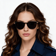 BS0824-0041_Black_Oval_TR90_Sunglasses_model