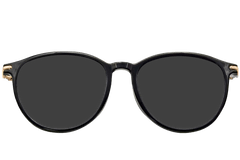 BS0824-0041_Black_Oval_TR90_Sunglasses_tryon