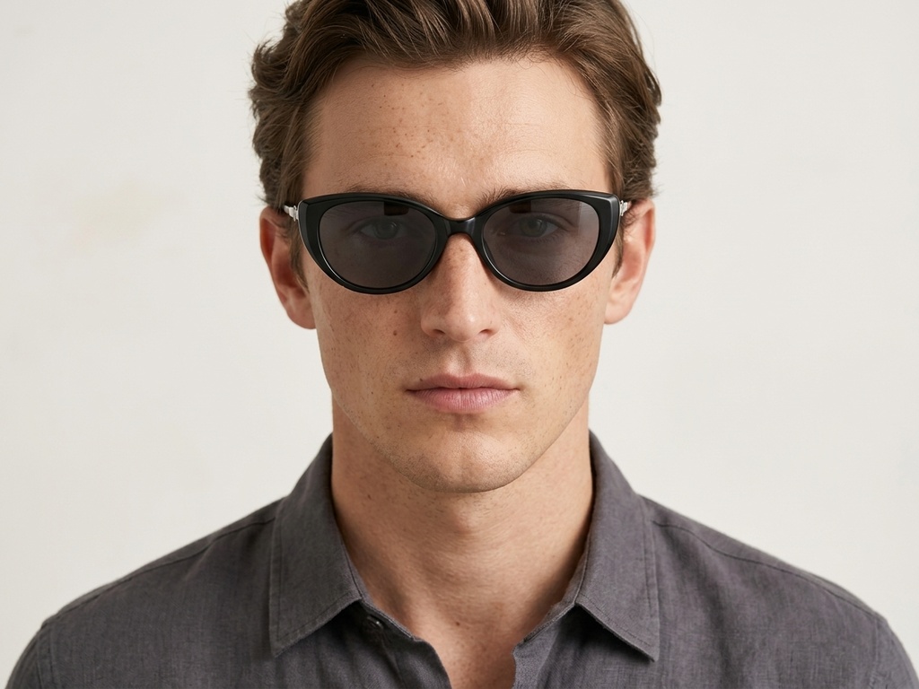 BS0824-0046_Black_Oval_TR90_Sunglasses-tryon_male