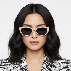 bs0824-0050_cream_oval_tr90_sunglasses_model