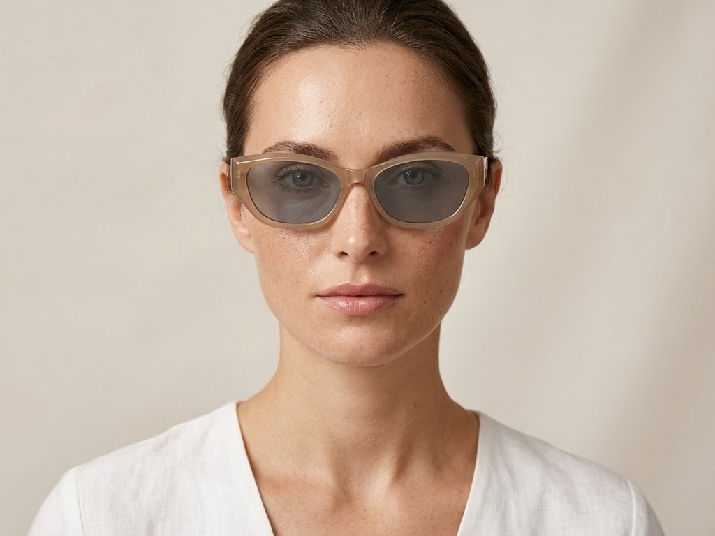 BS0824-0054_Yellow_Oval_TR90_Sunglasses-tryon_female
