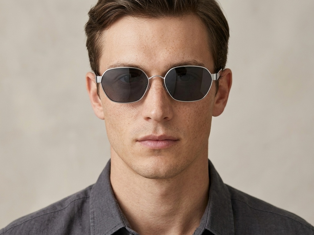 BS0824-0066_Silver_Geometric_Metal_Sunglasses-tryon_male