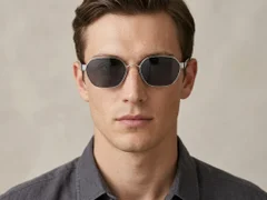BS0824-0066_Silver_Geometric_Metal_Sunglasses-tryon_male